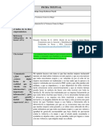 Formatos de Fichas Textual y de Resumen