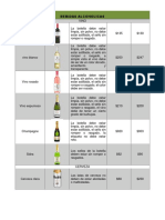 Catalogo de Proctos (Bebidas Alcoholicas)