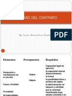 Nulidad del contrato: elementos, presupuestos y requisitos