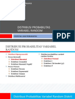 Distribusi Probabilitas Variabel Random