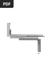 Classificação Portuguesa das Profissões 2010