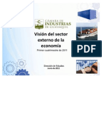 Visión Del Sector Externo de La Económia Primer (Cuatrimestre)