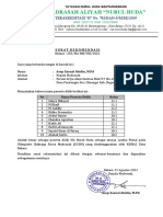 Surat Rekomendasi Voli Putra