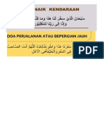 Doa Naik Kendaraan