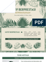 Motif Berprestasi Kewirausahaan