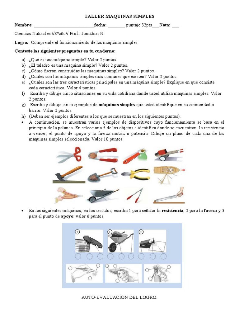 Taller Maquinas Simples Pdf