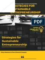 Strategies For Sustainable Entrepreneurship