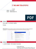 Dobot Mg400 Training