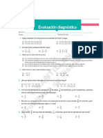 Evaluacion Diagnosticataller de Matemáticas 1