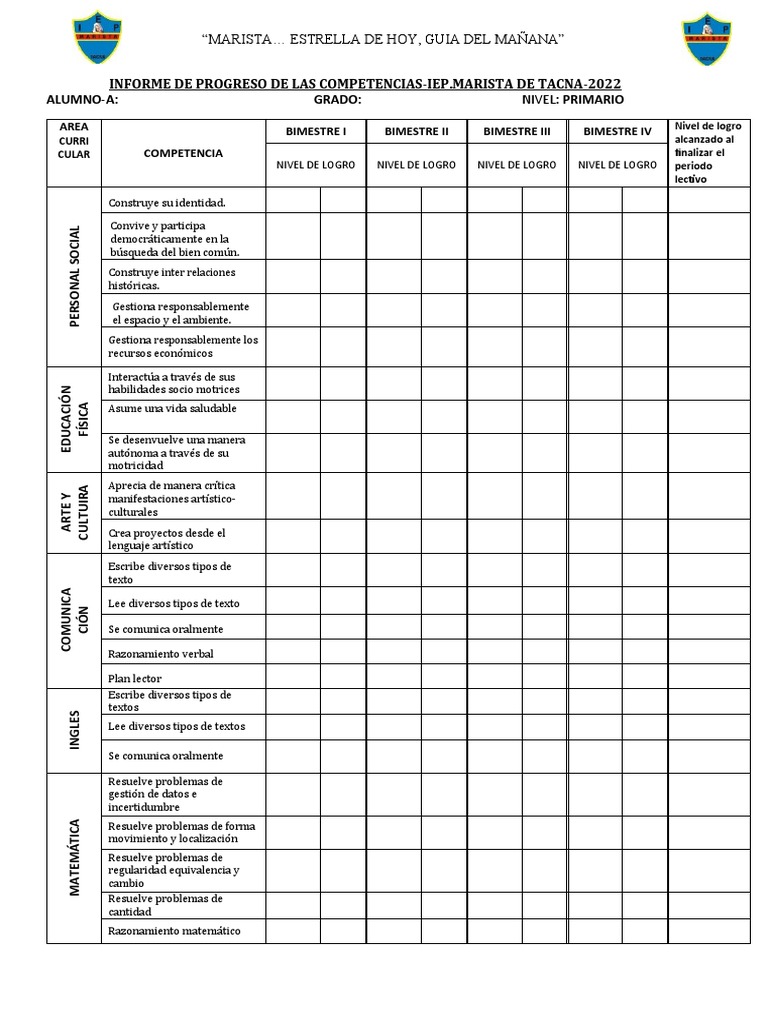 Boletas de informacion para el 2022 pdf aprendizaje science