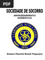 ARMAZENAMENTO DOMESTICO