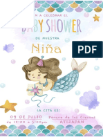 Baby Shower Invitación Imprimir