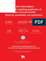 The World'S Leading Publisher of Built by Scientists, For Scientists Open Access Books We Are Intechopen