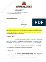 Apelação contra condenação por tráfico de drogas