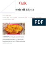 Torta Di Mele Di Editta