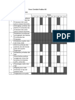 MFK 4 EP 5. Form Checklist Keselamatan Dan Keamanan Fasilitas RS