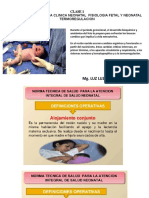 Clase 4 Fisiologia Fetal, Neonatal Termoregulacion
