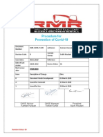 Procedures For Preventing Covid-2019 English