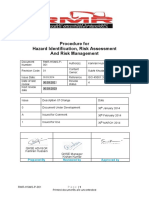 RMR-HSMS-P-001 Hazard Identification Risk Assessment and Risk Management