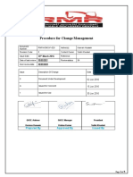 RMR-HSMS-P-028 Procedure For Change Managemnet