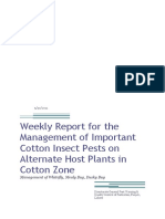Weekly MGMT of Cotton Pests On Other Hosts - 129