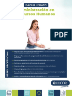 Bachillerato Adm. Recursos Humanos IIIQ