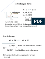 Kesetimbangan Kimia