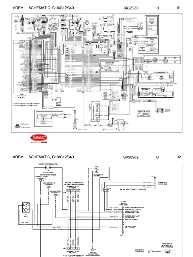 PDF Adem 3 Ecm Installed On Cat and Perkins 2300 - Compress | PDF