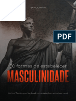 E-book 20 formas de estabelecer masculinidade