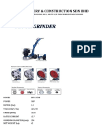 DFG-250 Floor Grinder