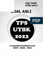 Final - 2022 - @ - SOAL ASLI UTBK 2022 - TPS - 5 Final