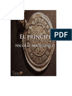 Nicolás Maquiavelo  - El príncipe