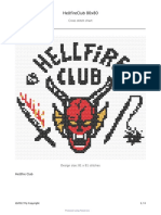 HellfireClub 80x80 punto cruz