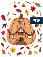 HP Pumpkin House POSTER