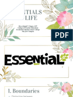 A. Topic 3 - Essentials For Life