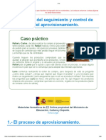 Tema 4 Programación Del Seguimiento y Control de Las Variables Del Aprovisionamiento.