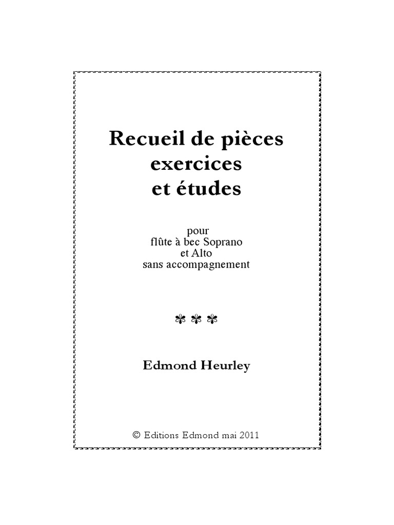 Recueil | PDF | Instruments de musique | Musique classique