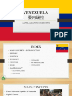 Exposition of Venezuela - (Summary)