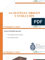 01 - Origen y Evolución Del Concepto de Estrategia DELA