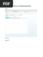 SAP Class and Characteristic Tables Guide | PDF | Computer Programming ...