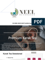 Neel Beverages Product Portfolio _ Final