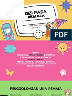 Gizi Pada Remaja