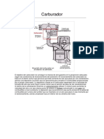 Funcionamiento del carburador y sus elementos clave