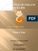 Importance of Yoga in Our Life