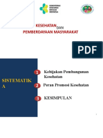 Kebijakan Dan Strategi Promkes