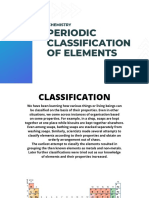 Periodic Classification Notes