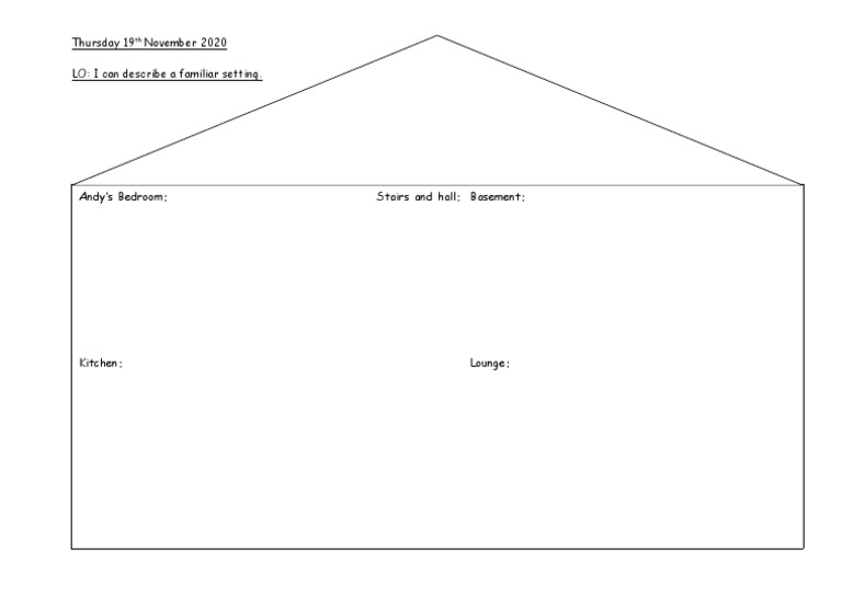 Thursday Describe A Familiar Setting | PDF