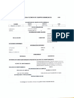 Rgulador de Oxigeno Ficha Tecnica