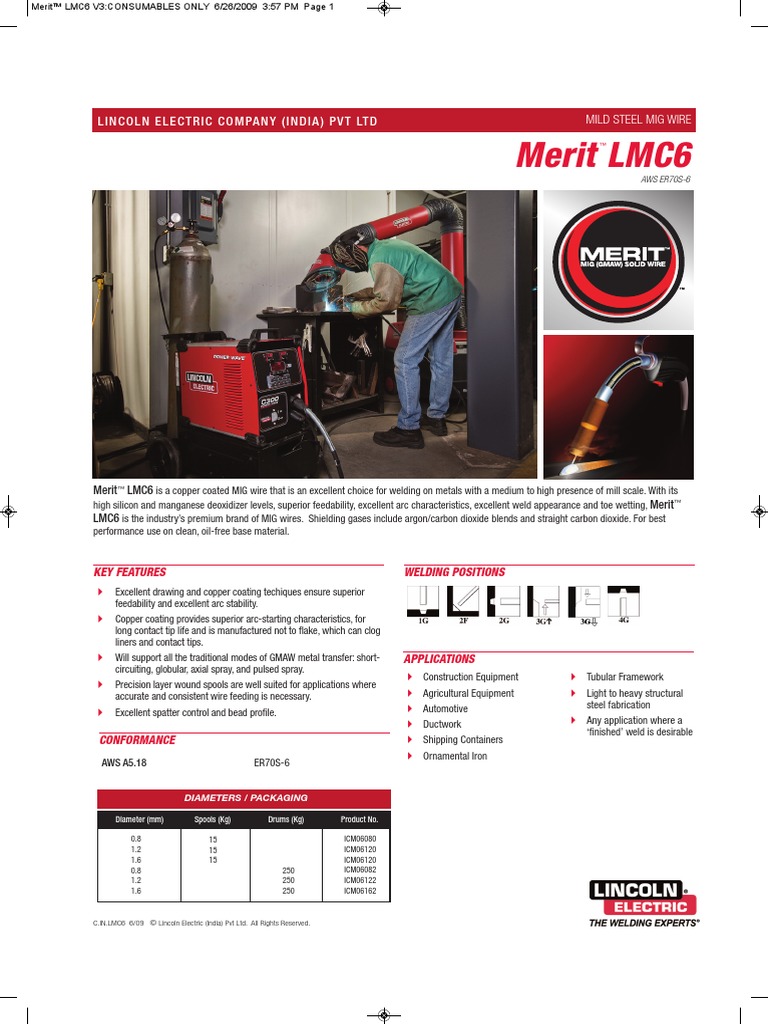Mild Steel Mig Welding Wire PDF Chemistry Industrial Processes