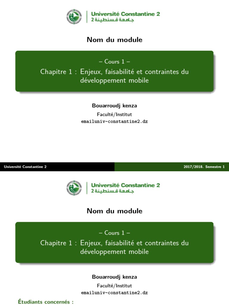 Cours 1 | PDF | Logiciel multiplateforme | Application
